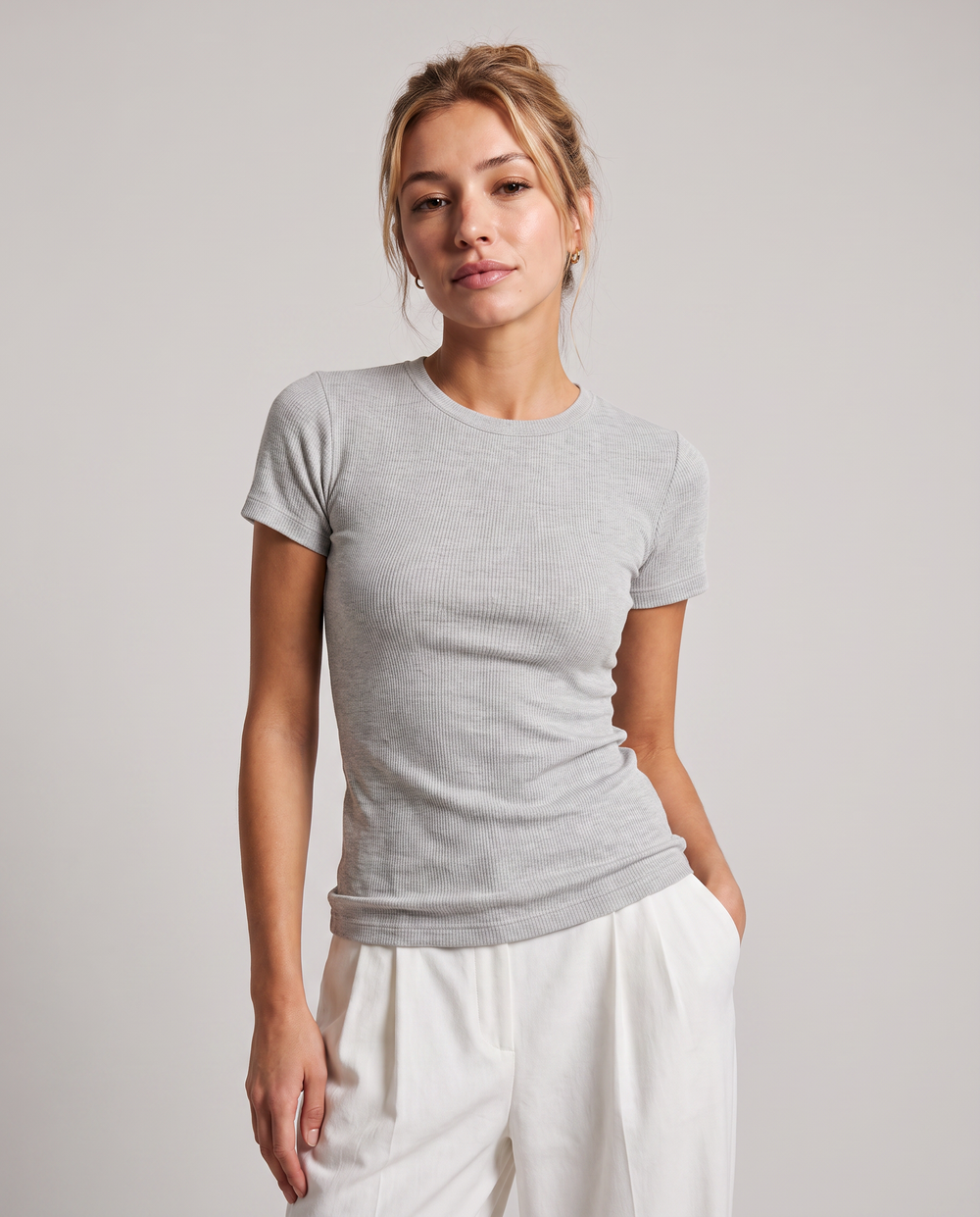 Ribbed Tee