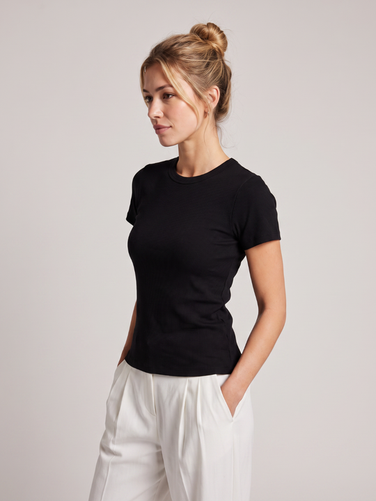 Ribbed Tee