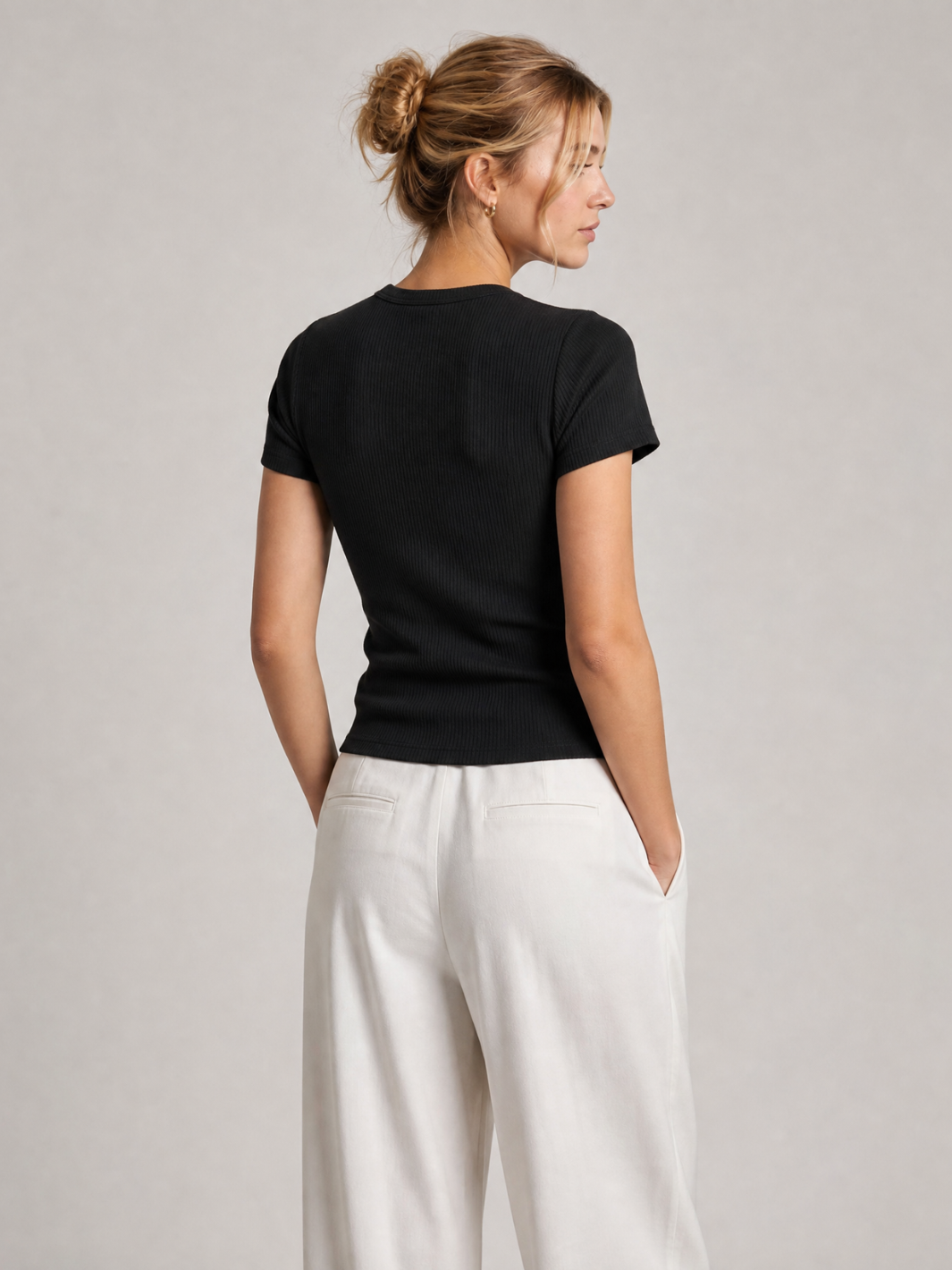 Ribbed Tee