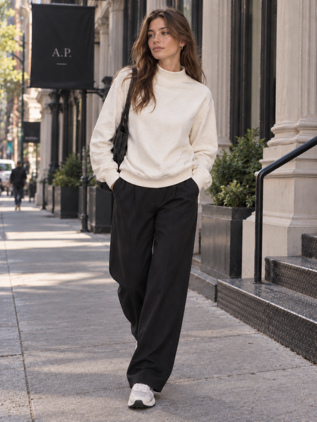 Mockneck Sweatshirt