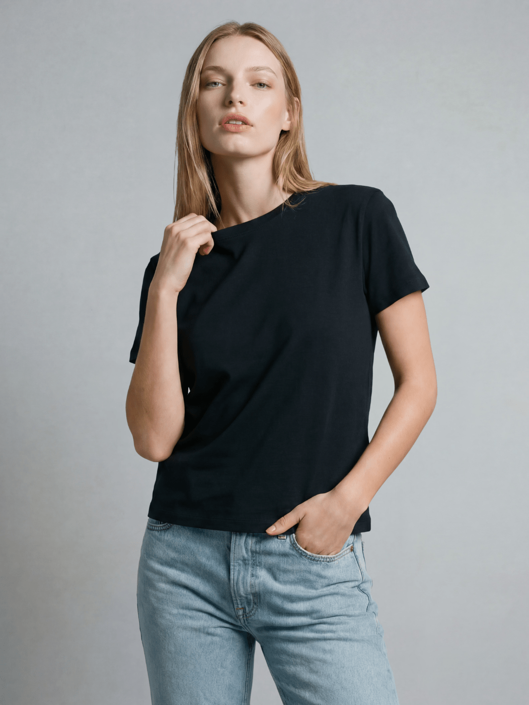 Boxy Everyday Tee - Public Veil