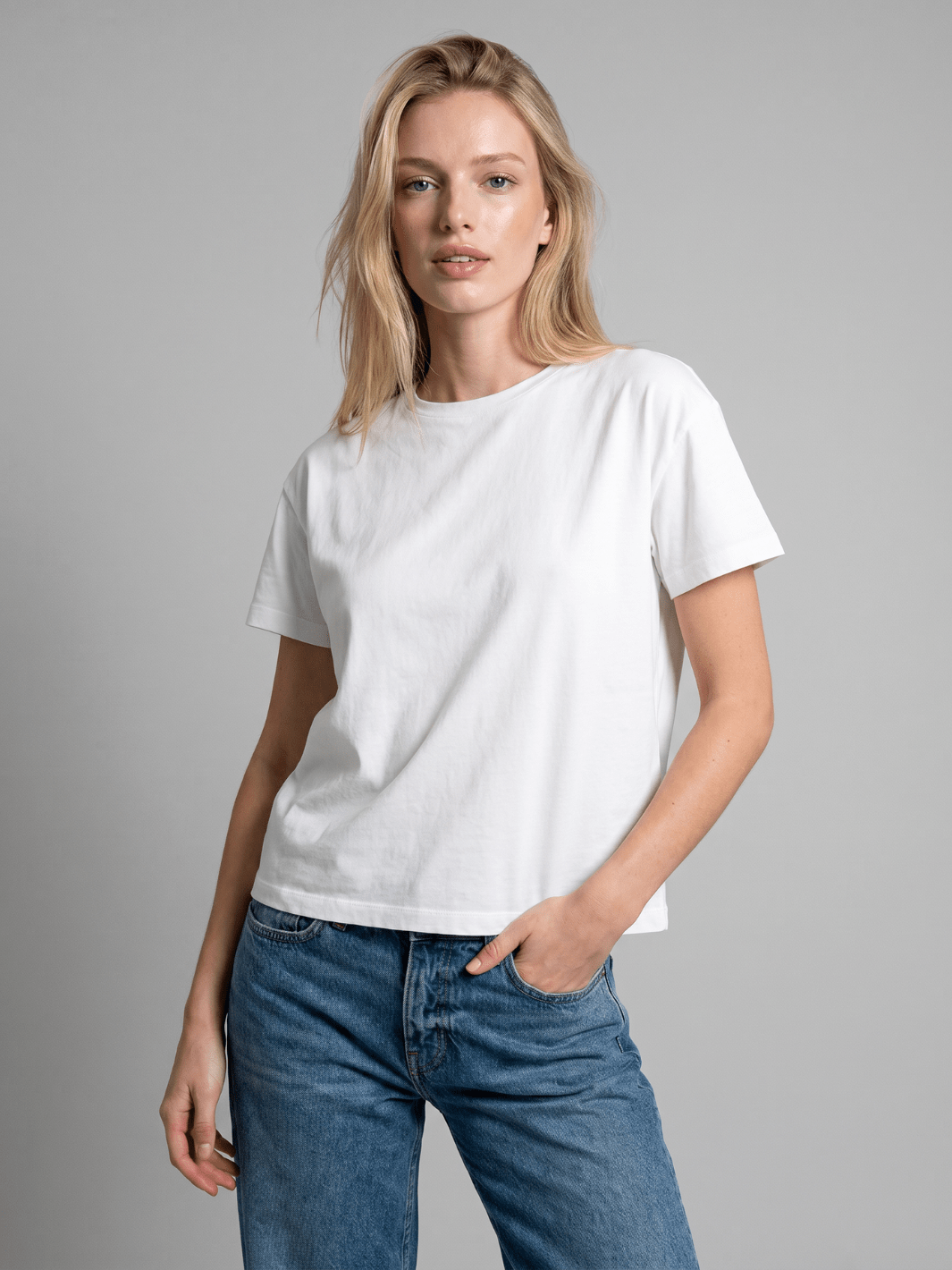 Boxy Everyday Tee - Public Veil