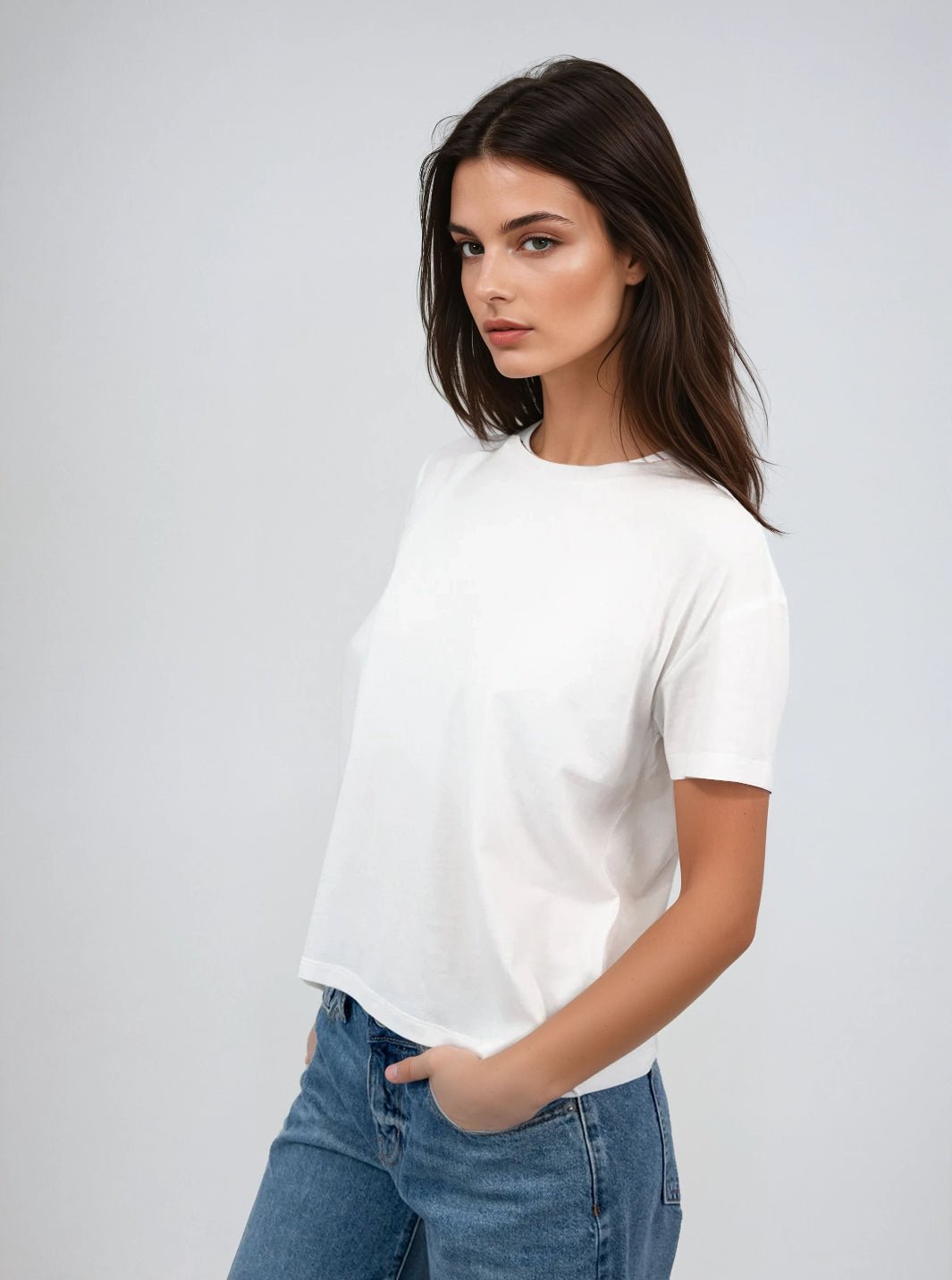 Boxy Everyday Tee - Public Veil