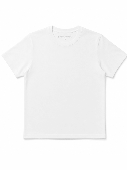 Boxy Everyday Tee - Public Veil