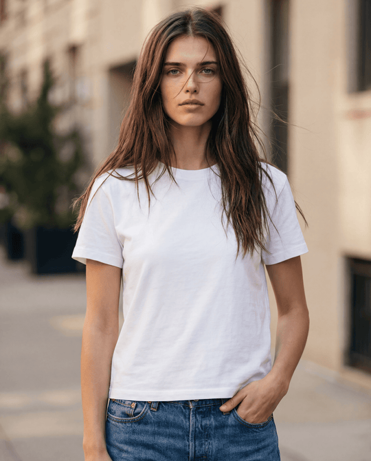 Boxy Everyday Tee - Public Veil