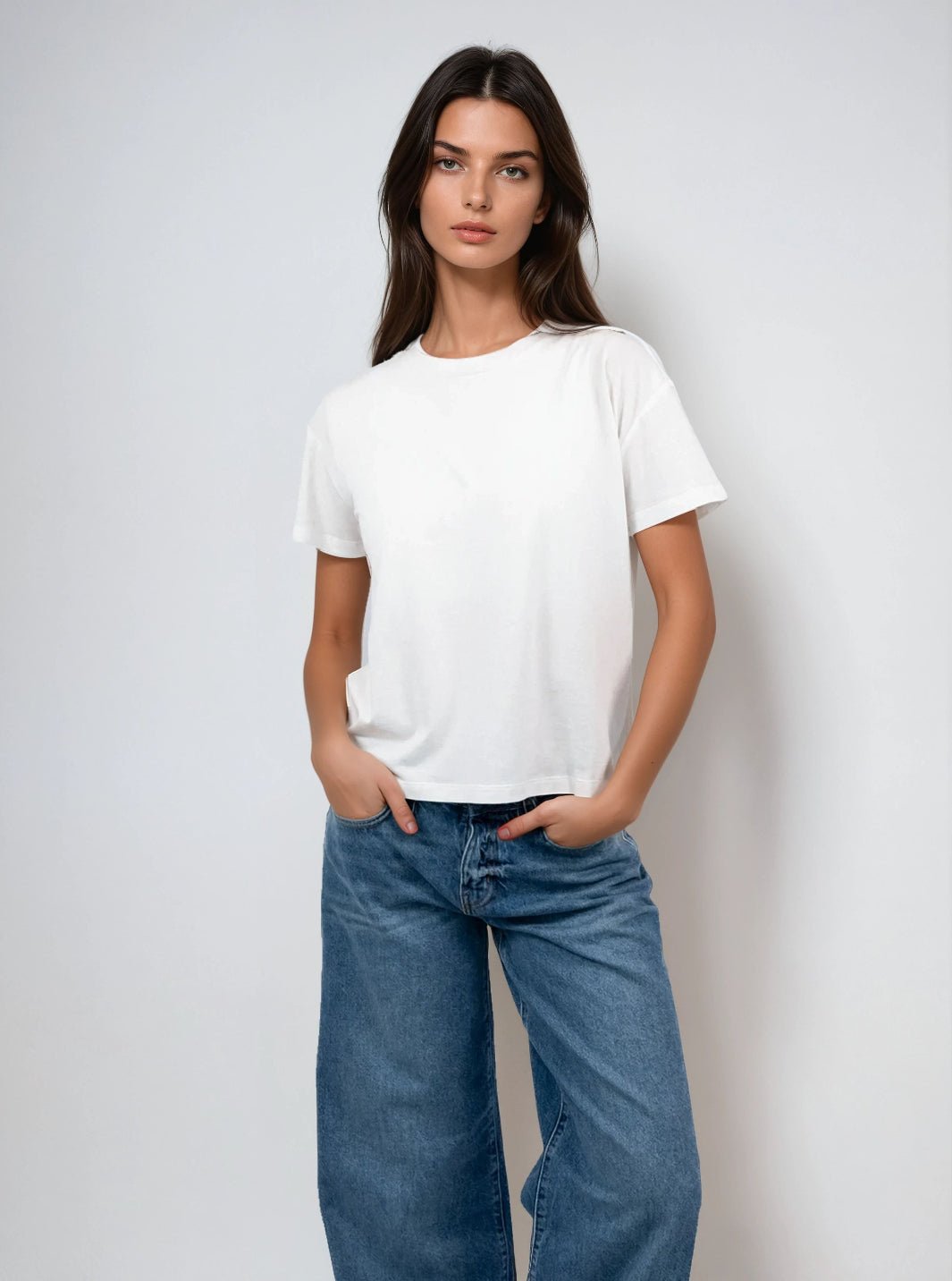 Boxy Everyday Tee - Public Veil