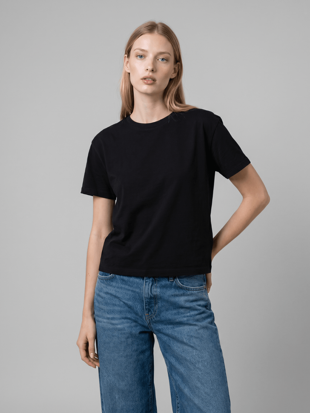 Boxy Everyday Tee - Public Veil