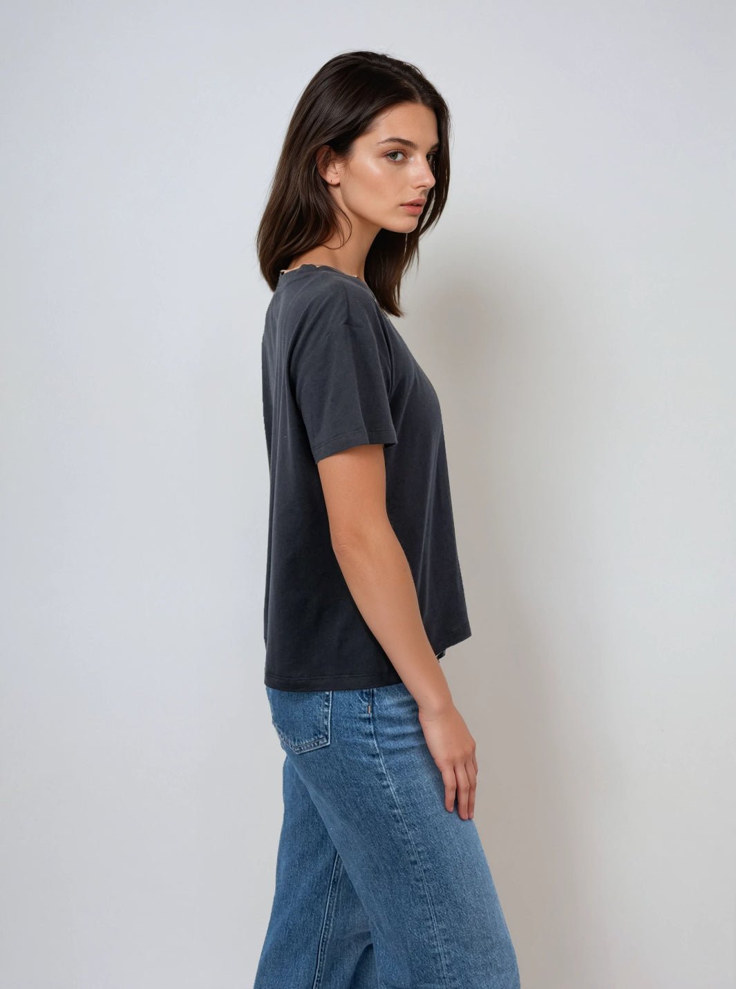 Boxy Everyday Tee - Public Veil