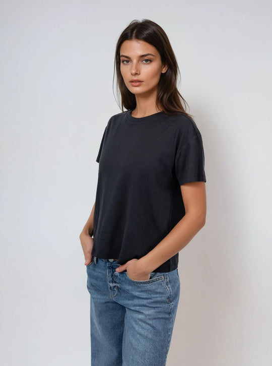 Boxy Everyday Tee - Public Veil