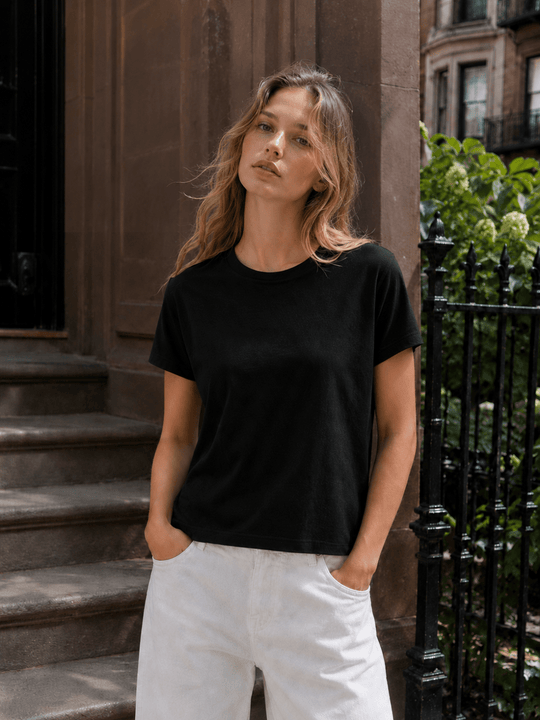 Boxy Everyday Tee - Public Veil
