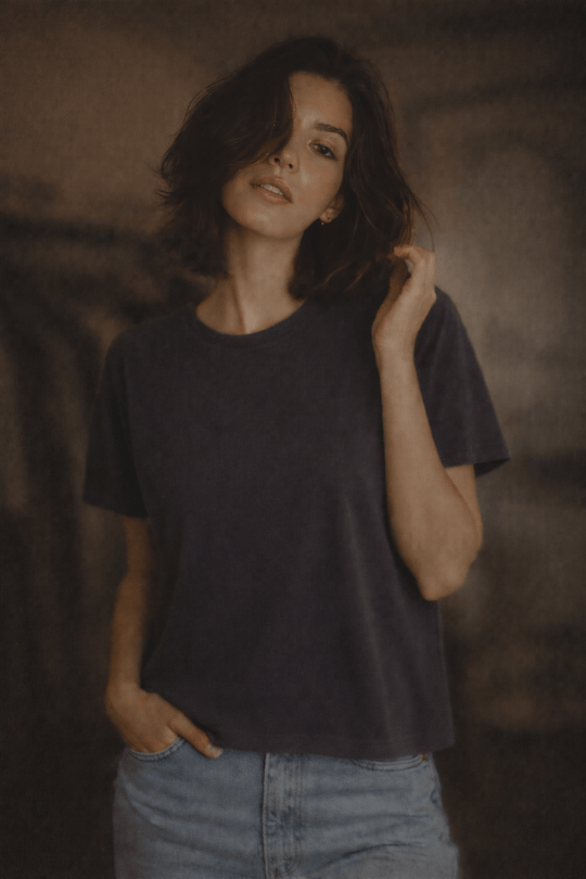 Boxy Everyday Tee - Public Veil