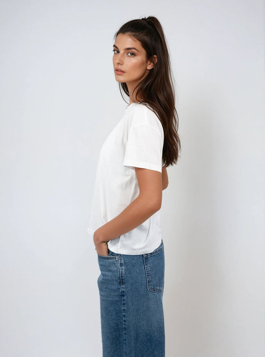 Boxy Everyday Tee - Public Veil