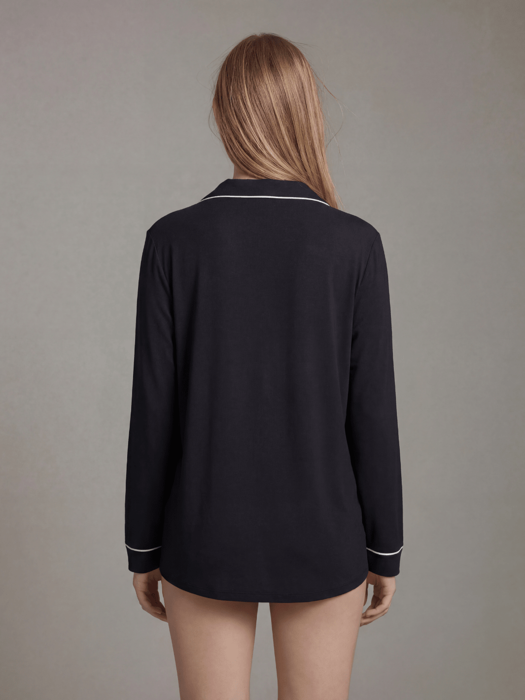 Butter Soft Button Down Pajama Top - Public Veil