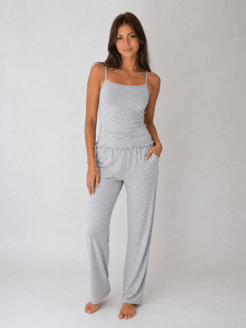 Butter Soft Cami Pajama Set - Public Veil