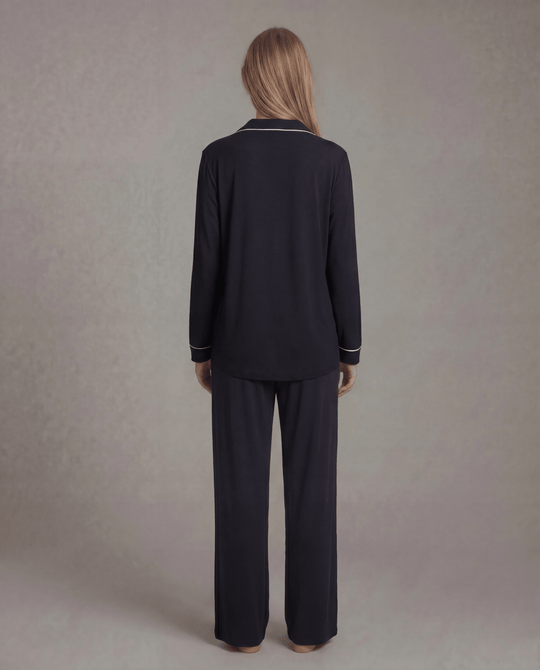 Butter Soft Pajama Set | Button Down & Pant - Public Veil