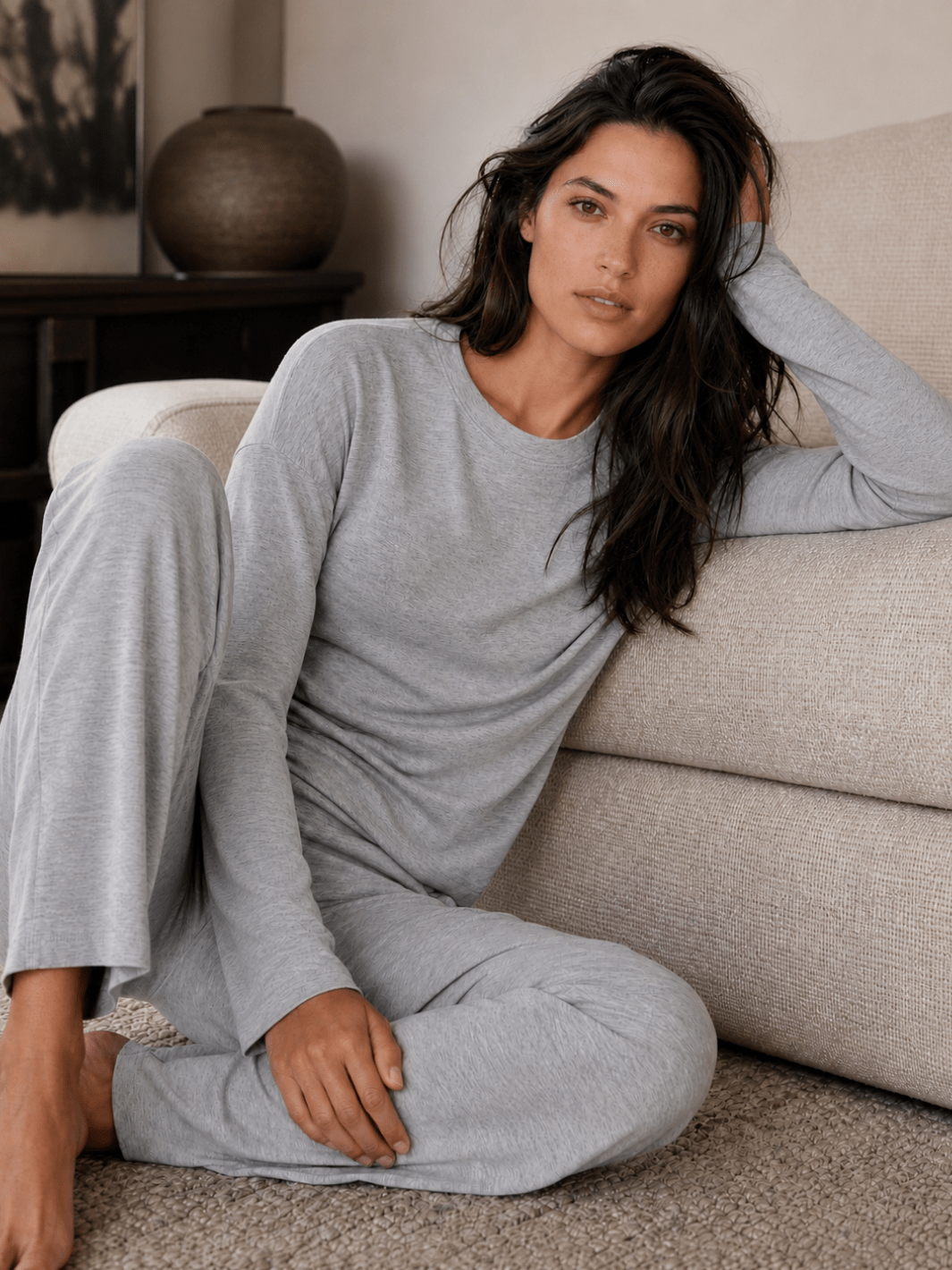 Butter Soft Pajama Set | Long Sleeve Tee & Pant