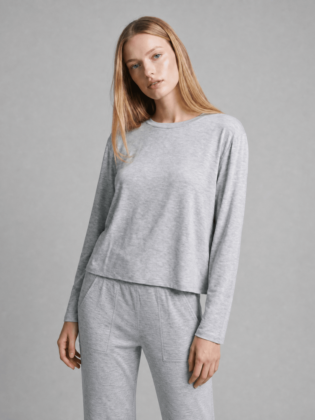 Butter Soft Pajama Set | Long Sleeve Tee &amp; Pant - Public Veil