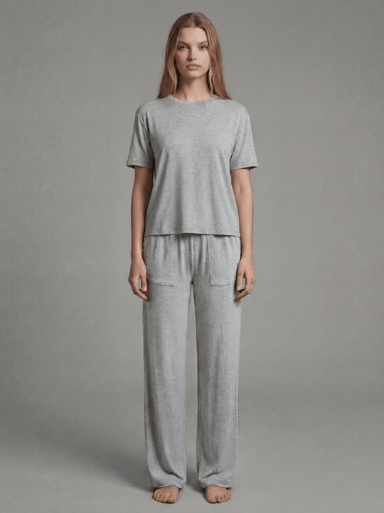 Butter Soft Pajama Set | Tee & Pant - Public Veil