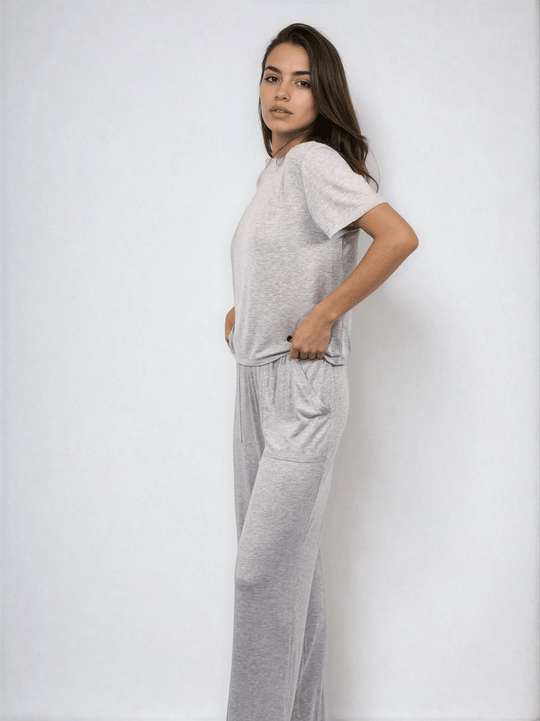 Butter Soft Pajama Set | Tee & Pant - Public Veil