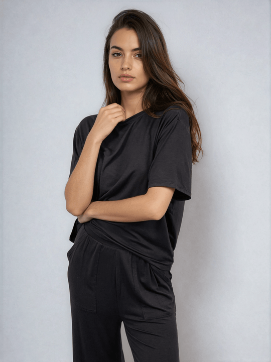 Butter Soft Pajama Set | Tee & Pant - Public Veil