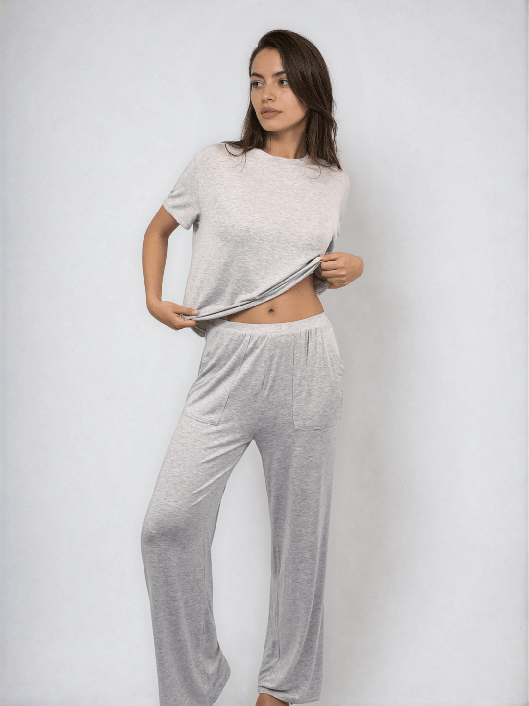 Butter Soft Pajama Set | Tee & Pant - Public Veil