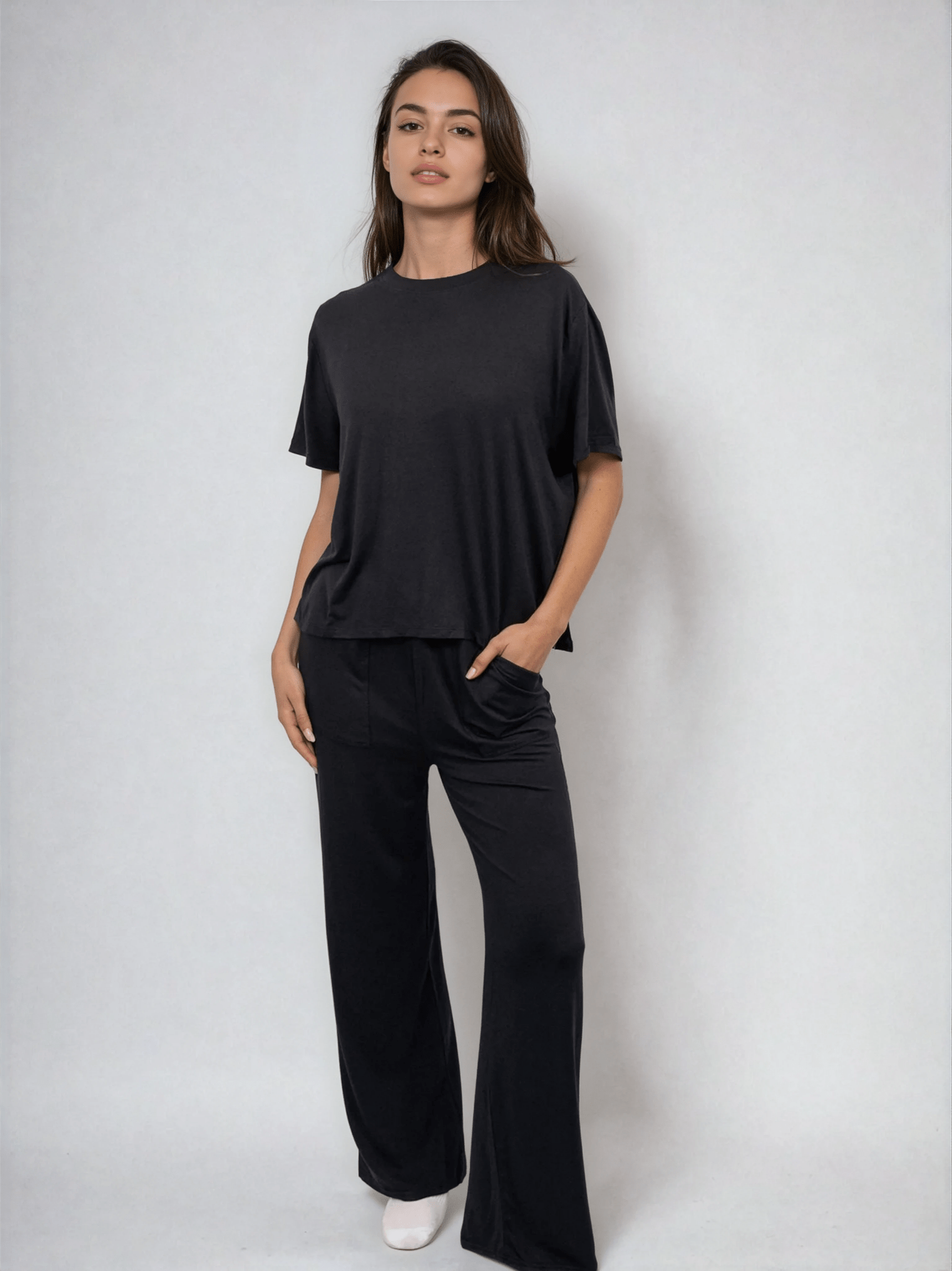 Butter Soft Pajama Set | Tee & Pant - Public Veil