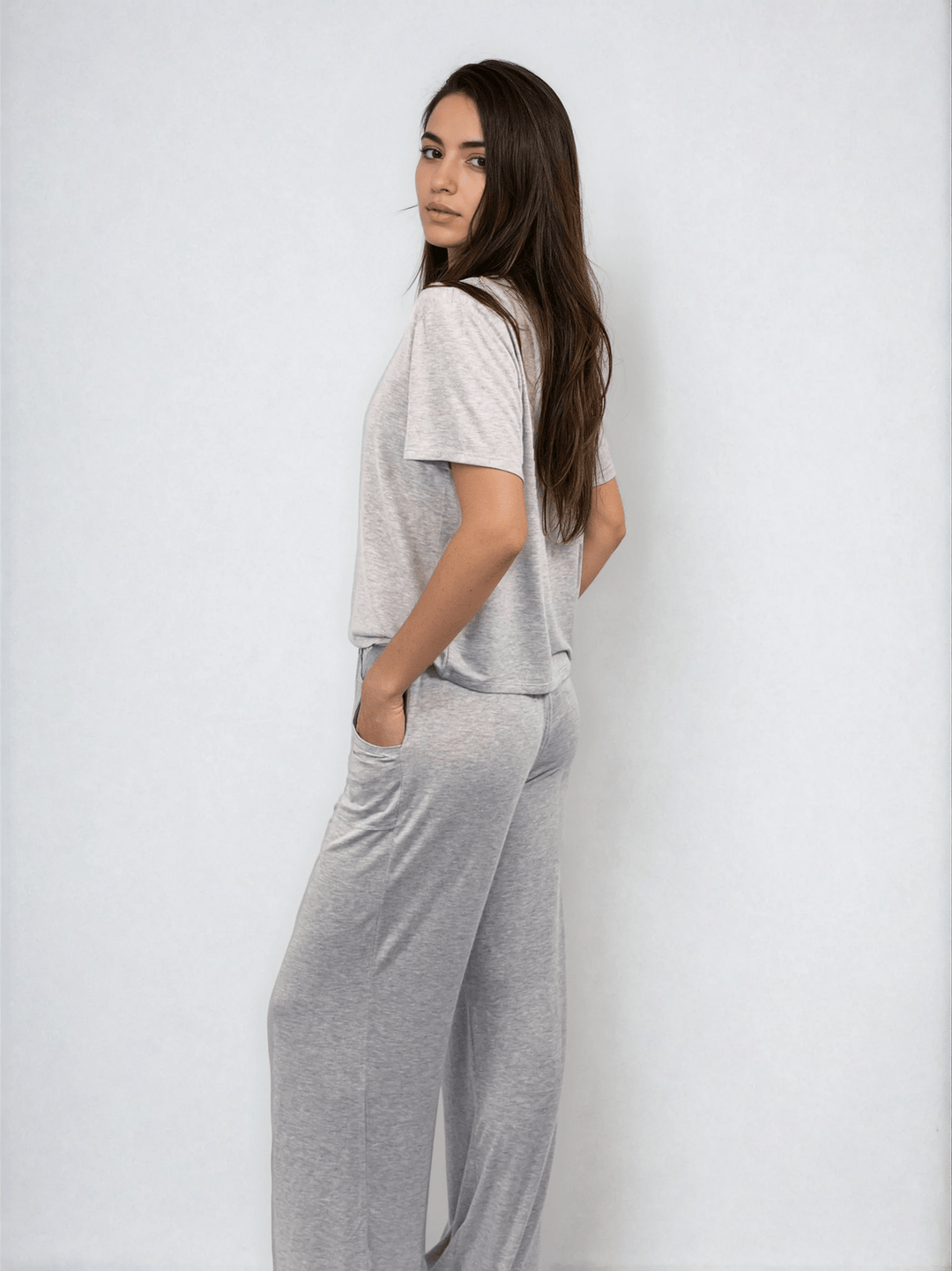 Butter Soft Pajama Set | Tee & Pant - Public Veil
