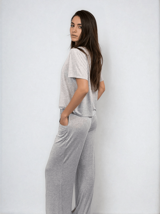 Butter Soft Pajama Set | Tee & Pant - Public Veil
