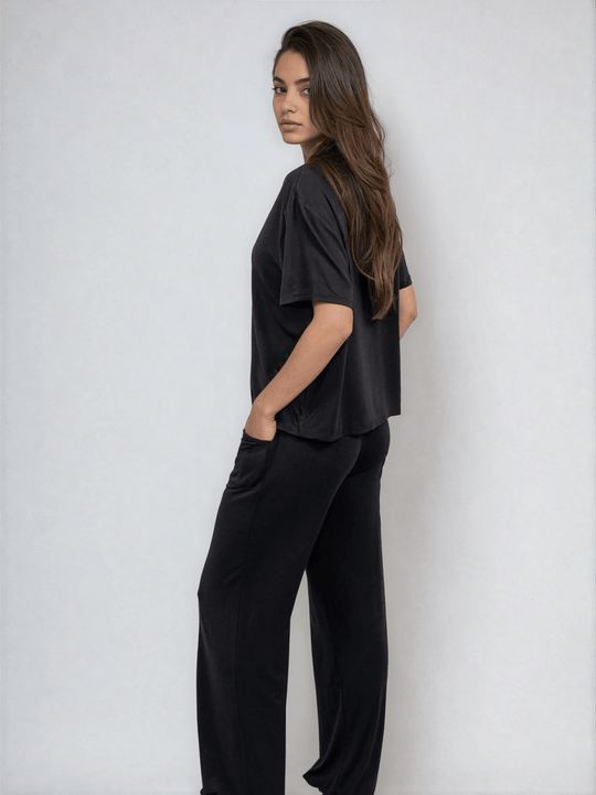 Butter Soft Pajama Set | Tee & Pant - Public Veil