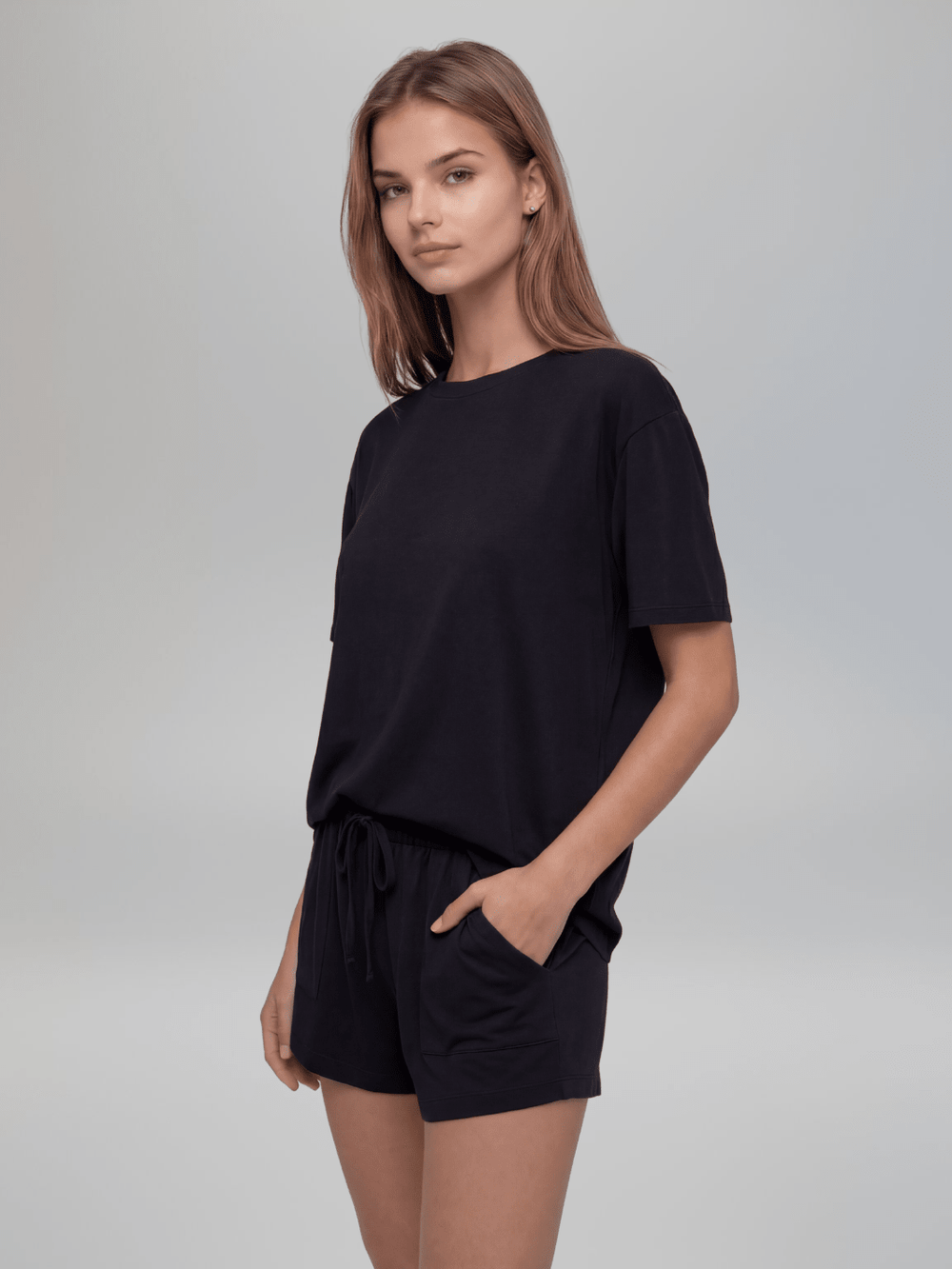 Butter Soft Pajama Set | Tee & Short - Public Veil