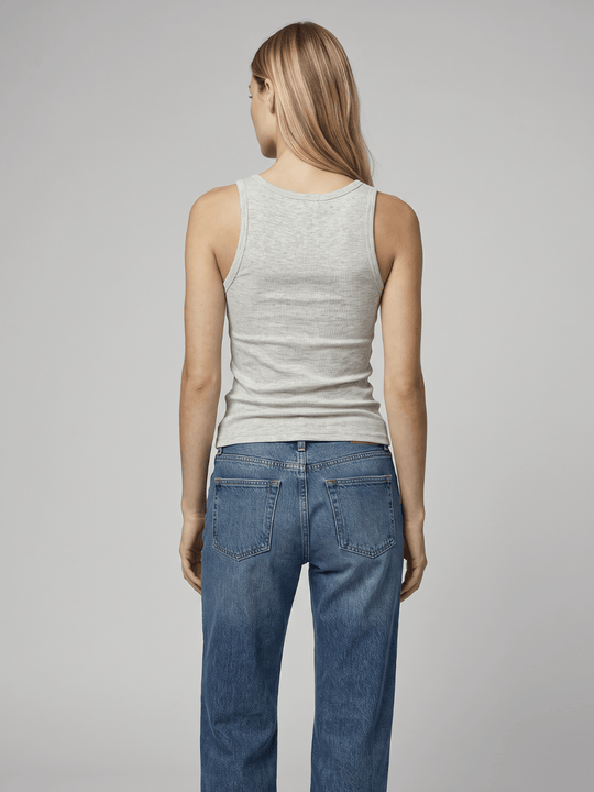 Classic Ribbed Tank - Public Veil