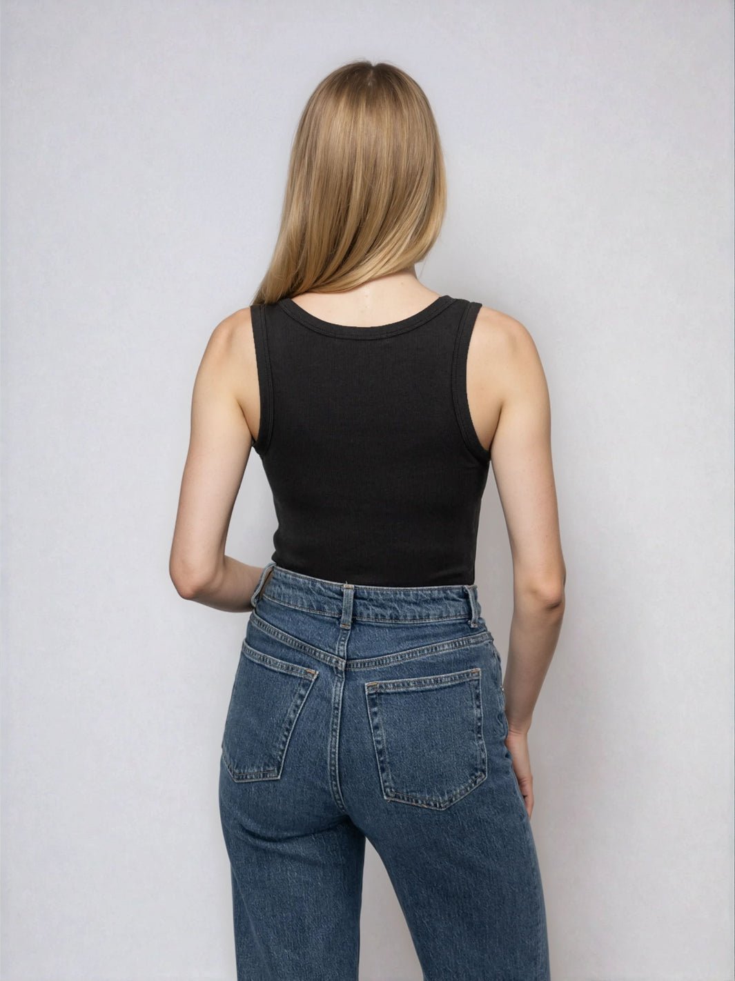 Classic Ribbed Tank - Tuckable - Public Veil