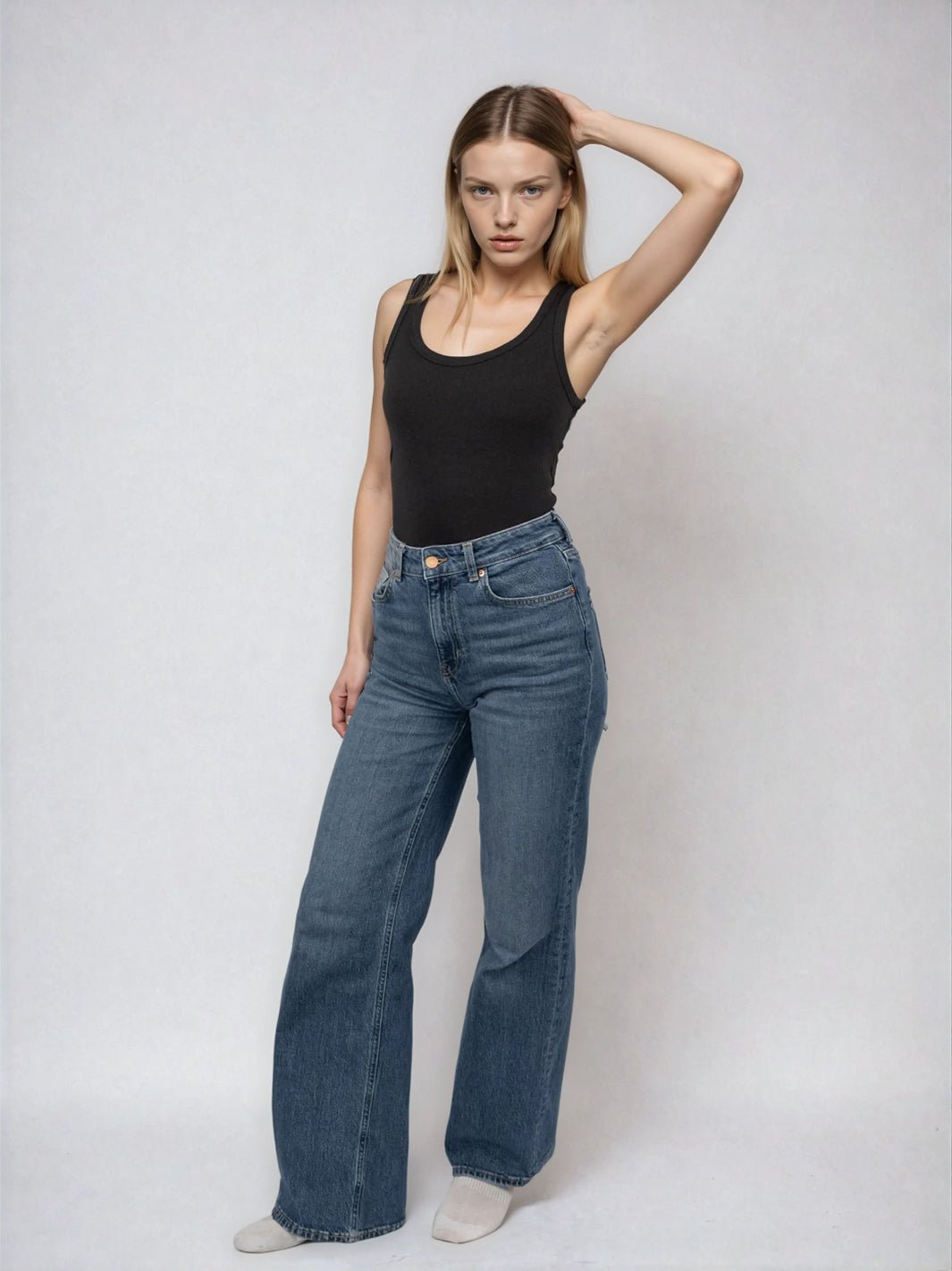 Classic Ribbed Tank - Tuckable - Public Veil