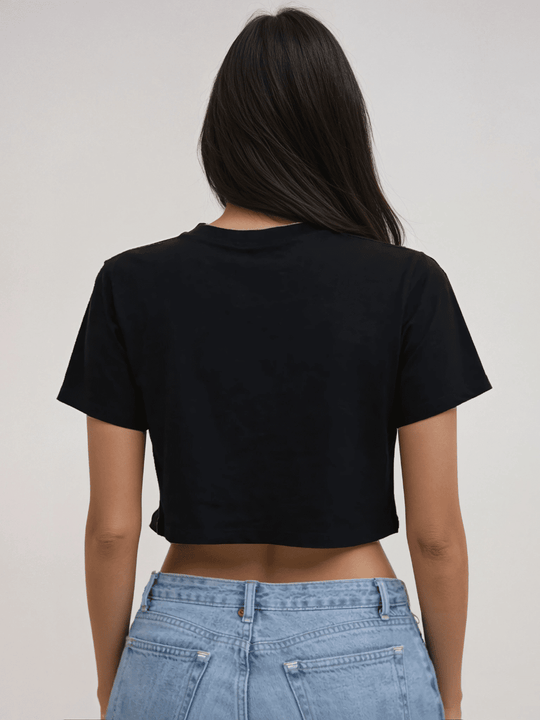 Cropped Tee - Public Veil