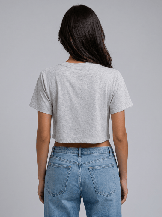 Cropped Tee - Public Veil
