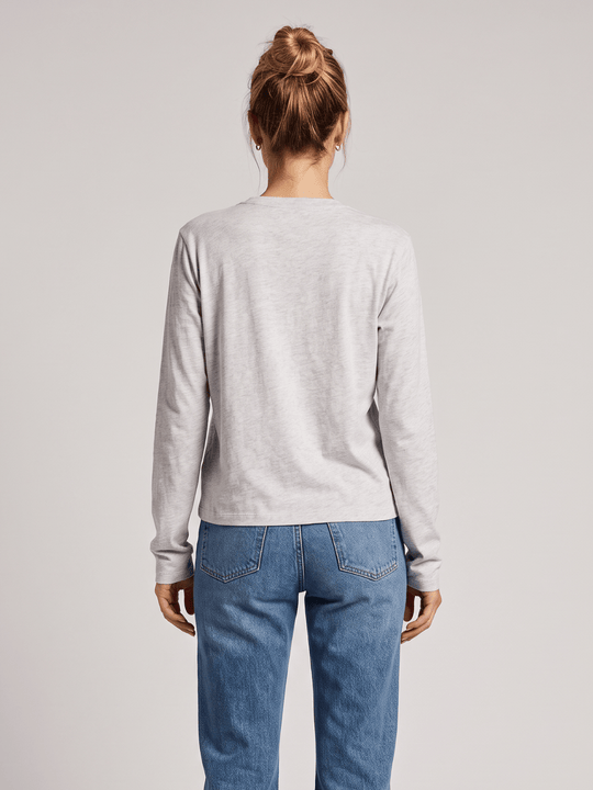 Long Sleeve Boxy Tee - Public Veil