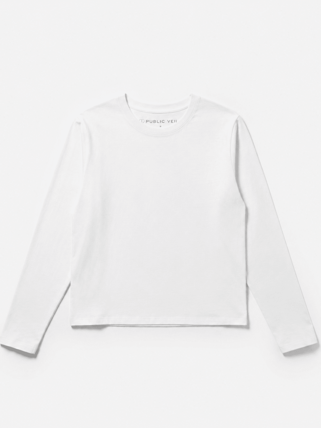 Long Sleeve Boxy Tee - Public Veil