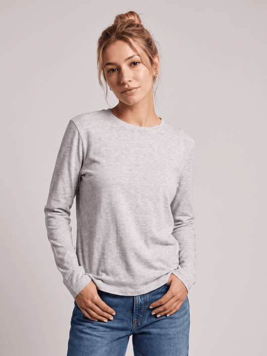 Long Sleeve Boxy Tee - Public Veil