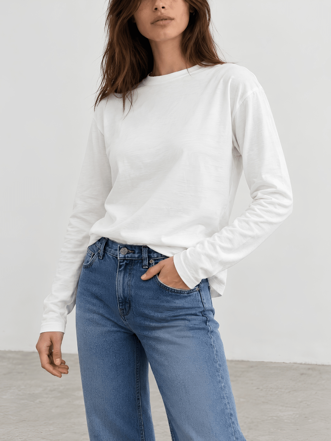 Long Sleeve Boxy Tee