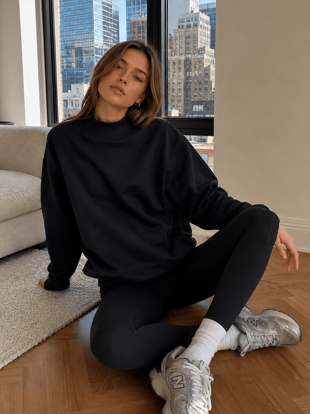 Mockneck Sweatshirt