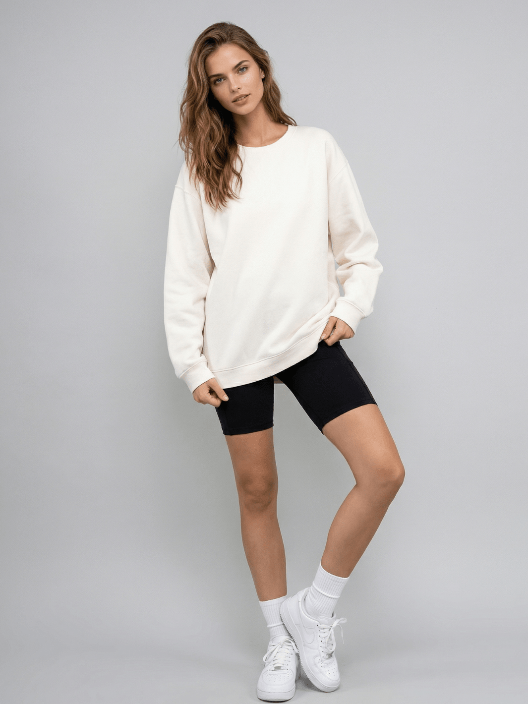 Oversized Crewneck - Public Veil