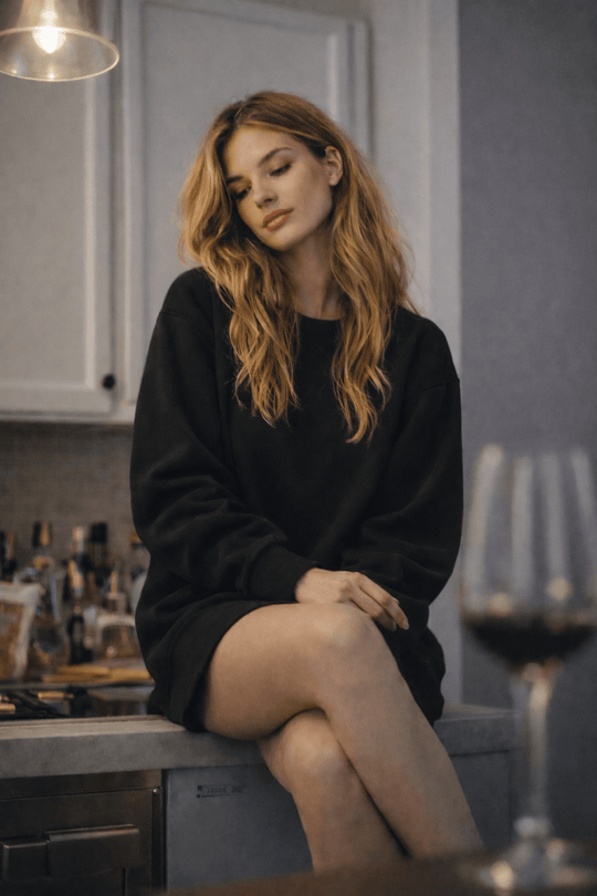 Oversized Crewneck - Public Veil