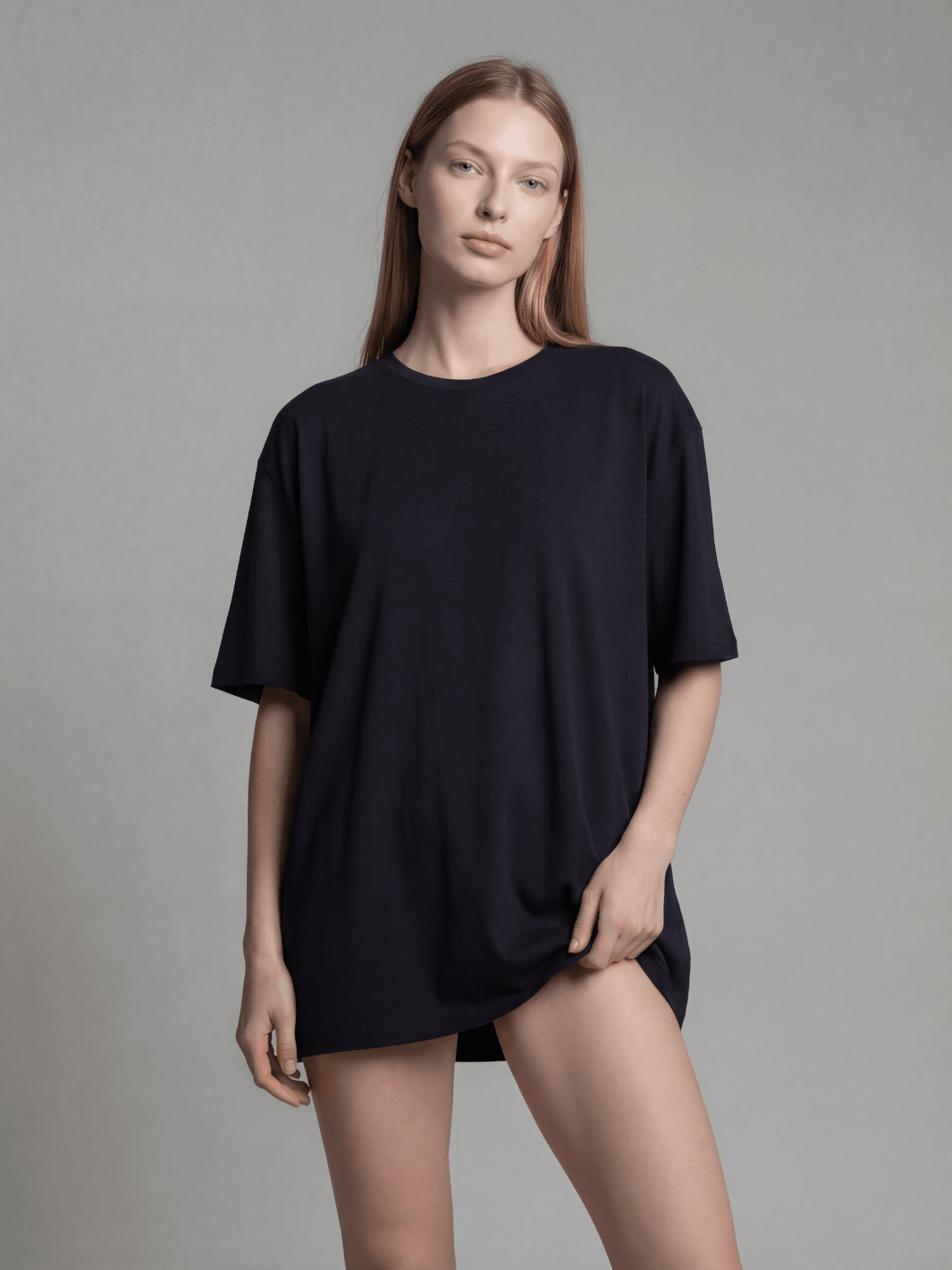Oversized Lounge Tee - Public Veil