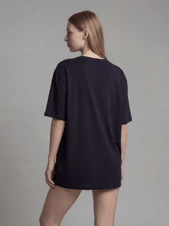 Oversized Lounge Tee - Public Veil