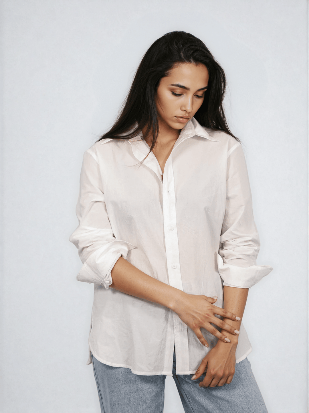 Relaxed Button Down - Public Veil