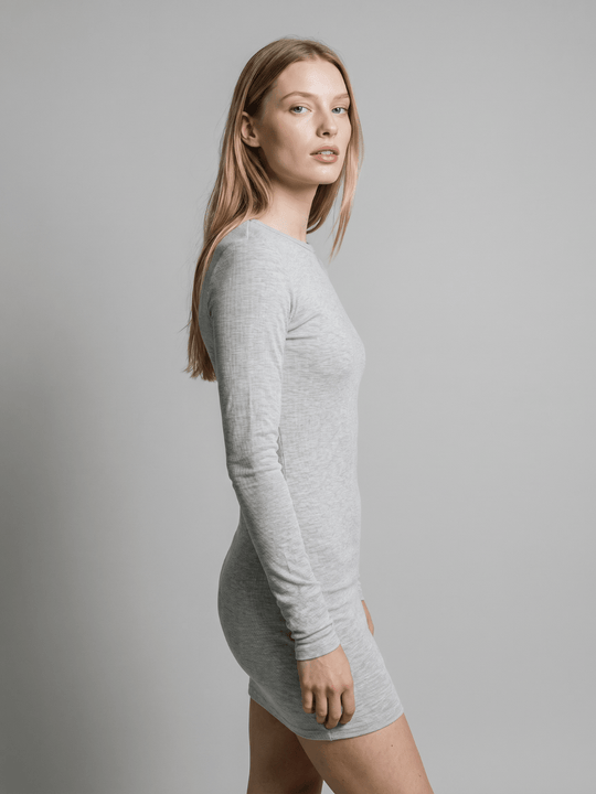 Ribbed Mini Dress - Public Veil