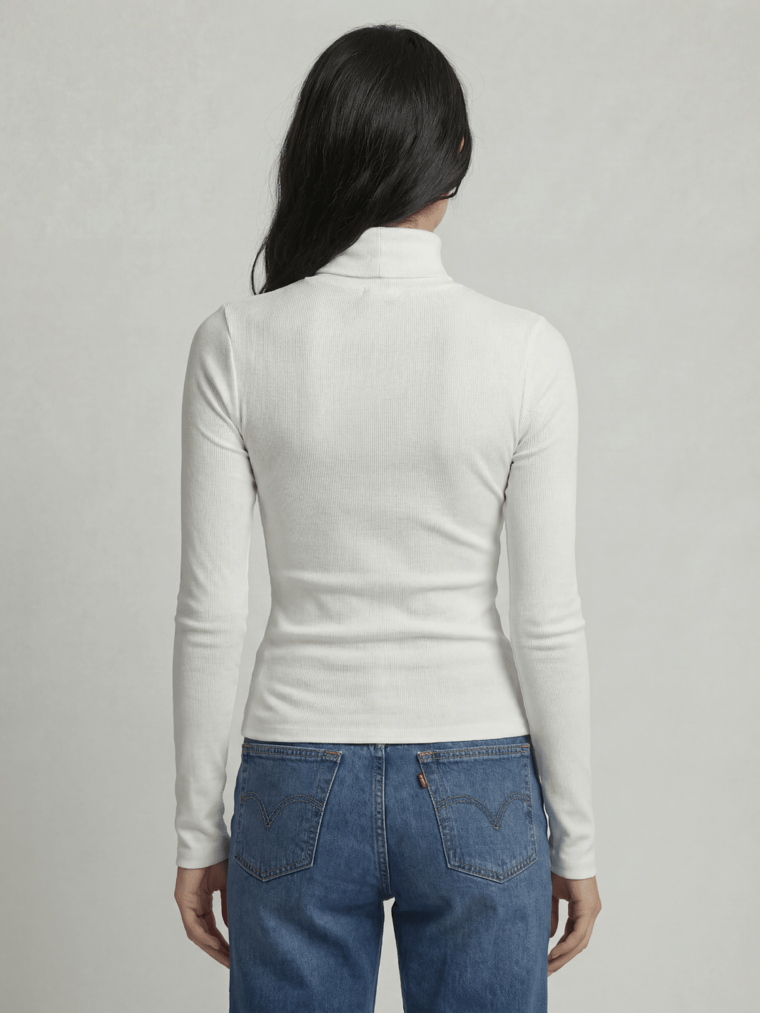 Ribbed Turtleneck - Public Veil