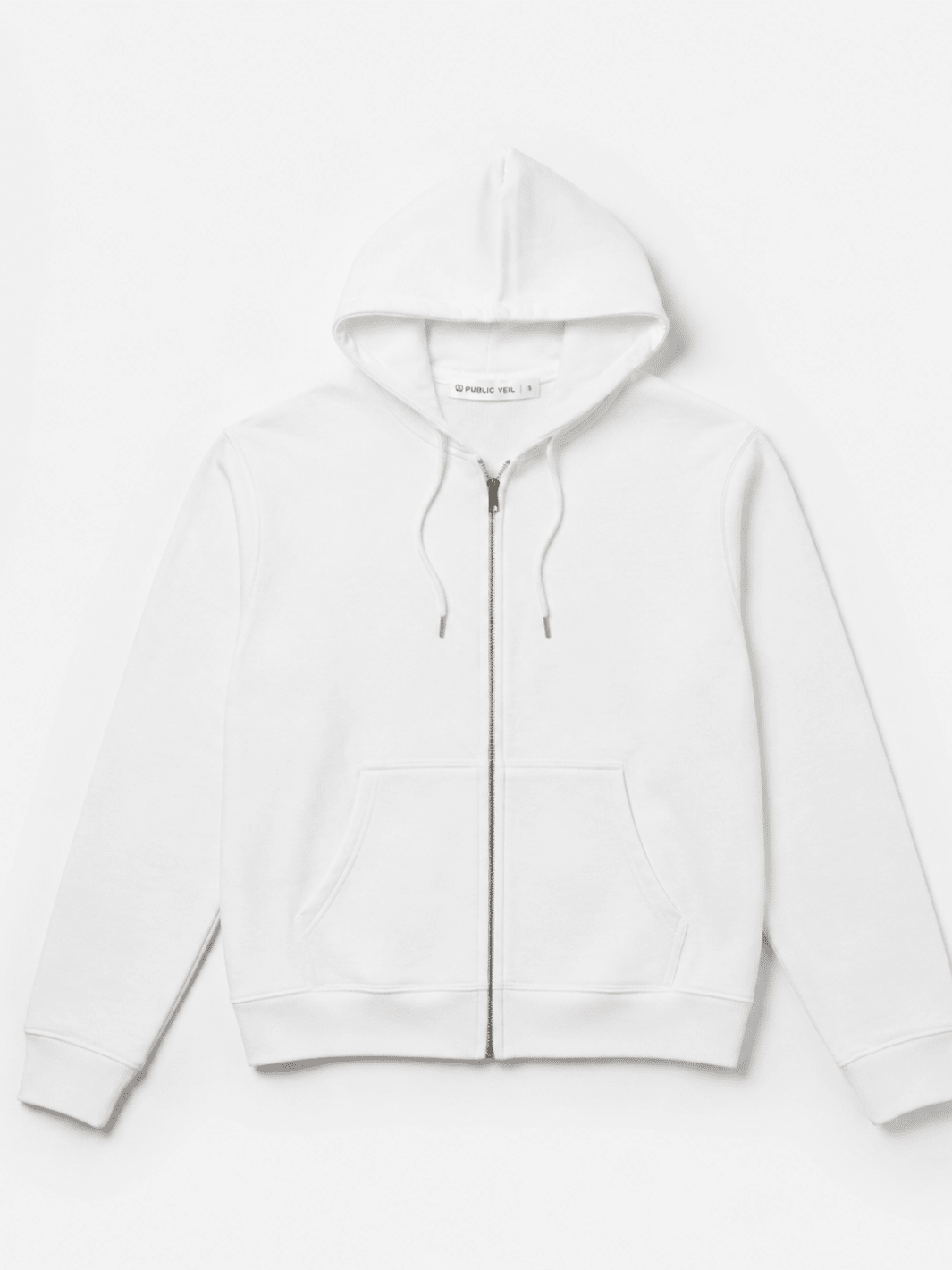 Shrunken Full Zip - Public Veil