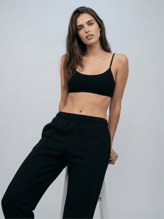 Straight Leg Sweatpants - Public Veil