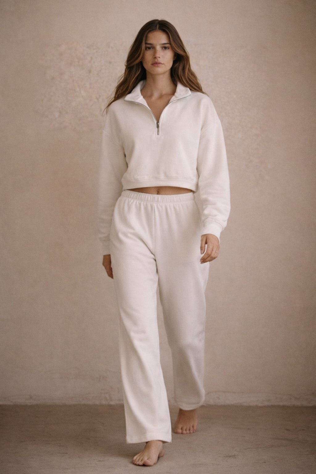 Straight Leg Sweatpants - Public Veil